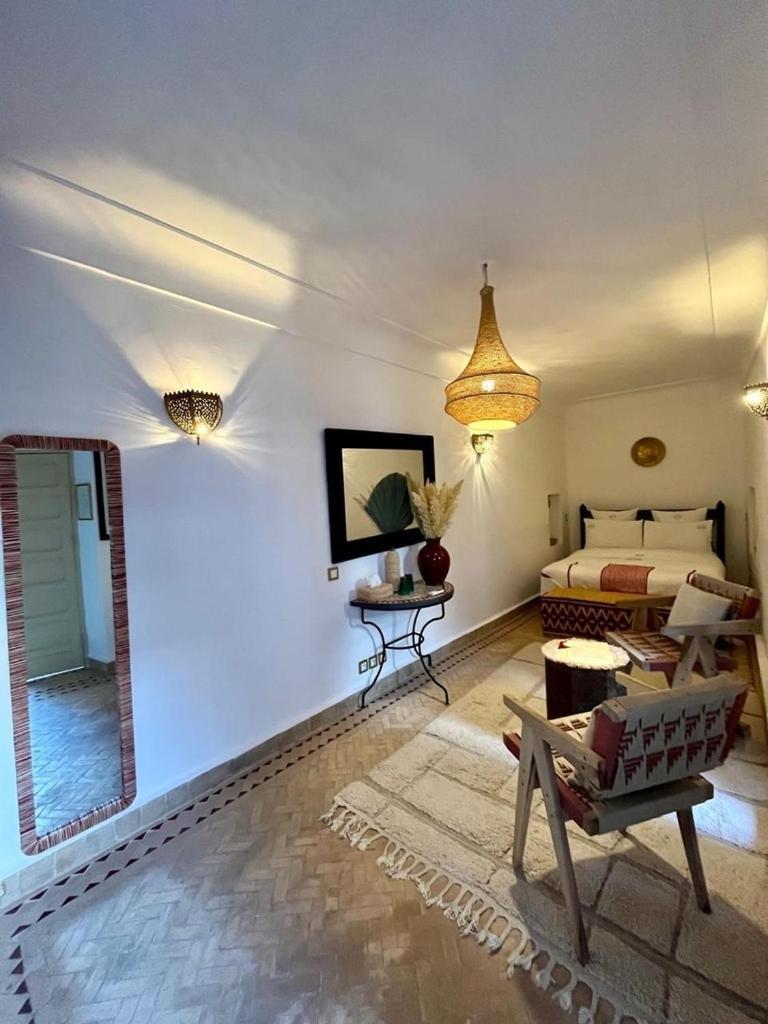 Riad Ecila Marakeş Oda fotoğraf