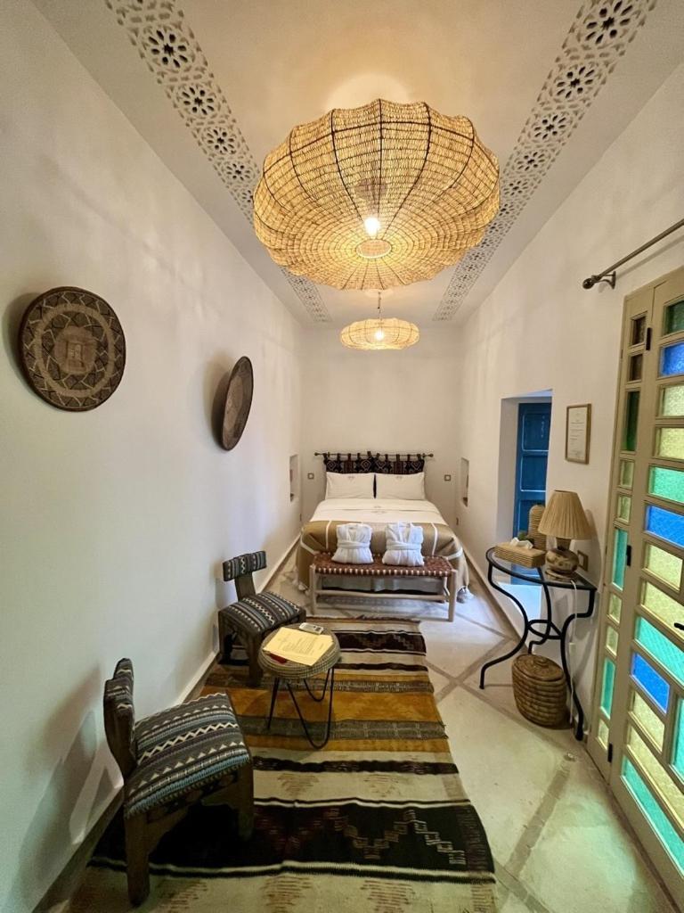 Riad Ecila Marakeş Oda fotoğraf